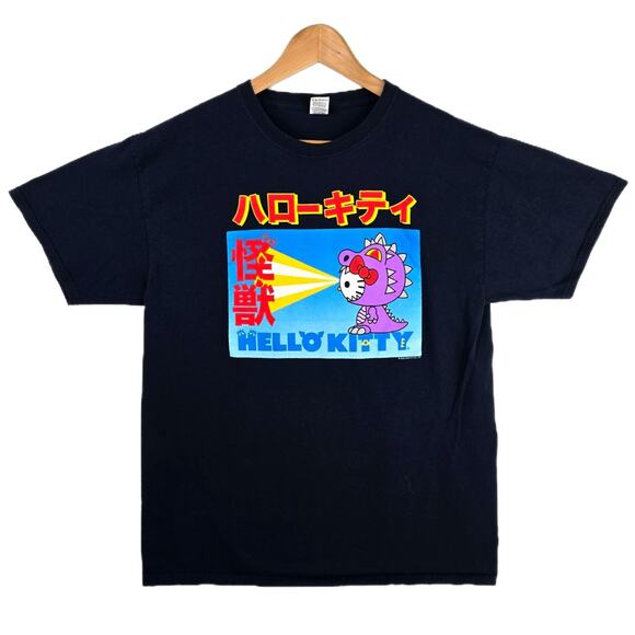 Fruit of the Loom Other - Sanrio Hello Kitty Monster Godzilla Dragon Indie Cute T Shirt Size Large